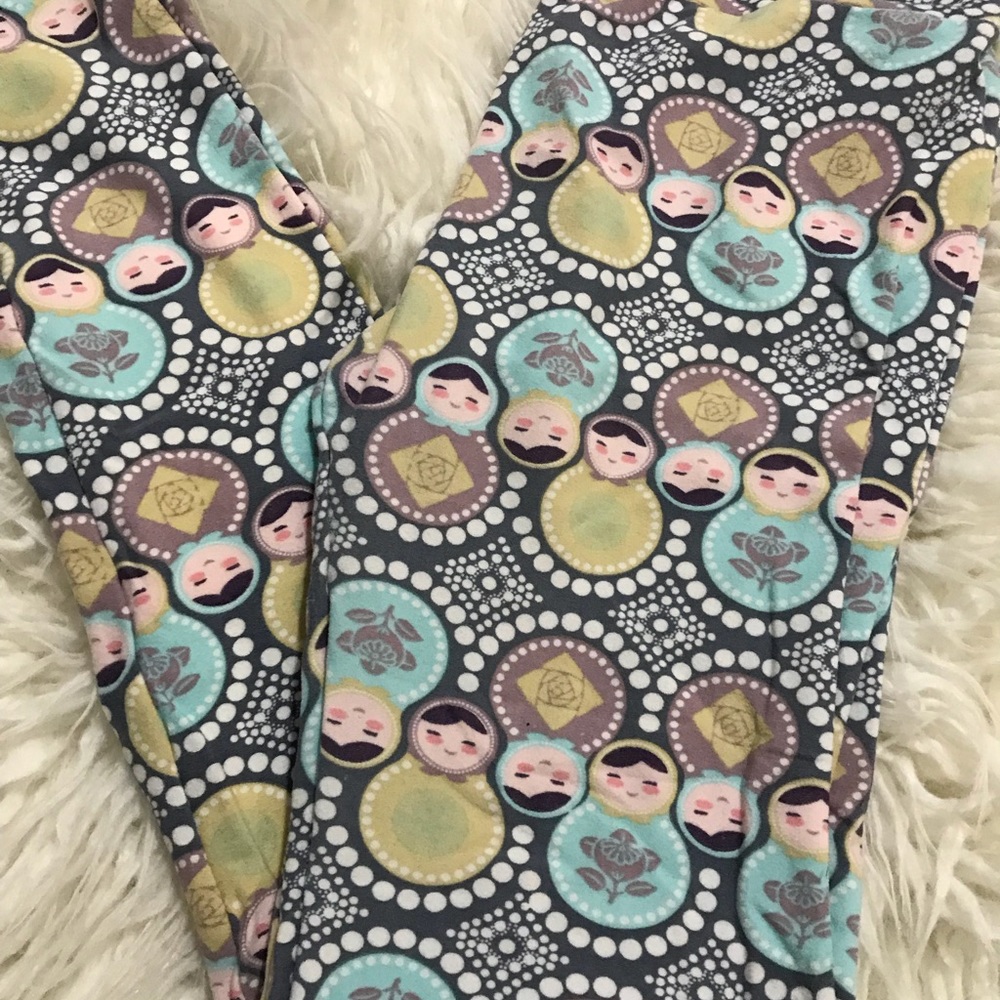 Nesting doll leggings LuLaRoe OS NWT